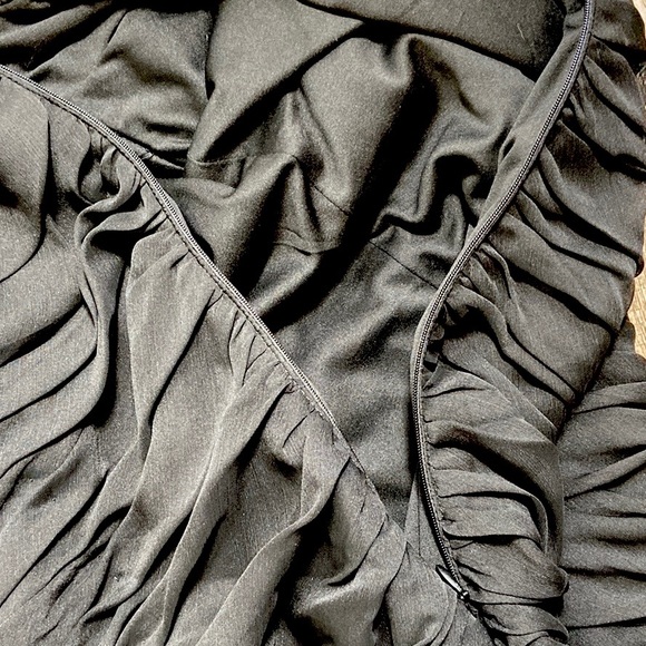 Niteline Little Black Dress with Tufting Size 14W - Picture 9 of 10